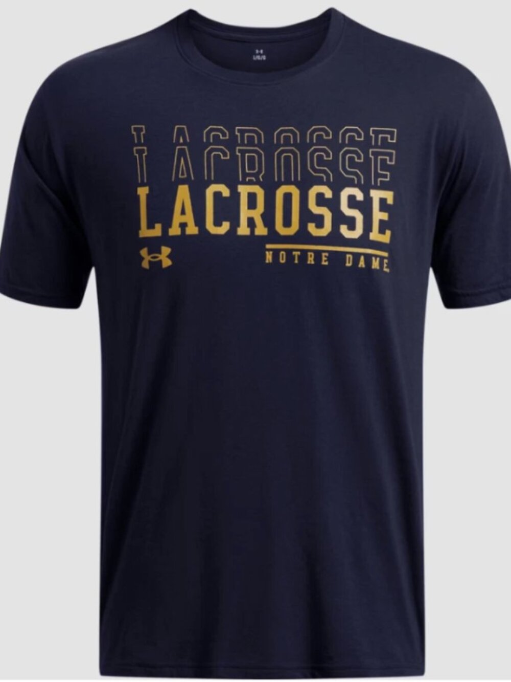 Men's Under Armour Notre Dame Performance Cotton Collegiate T-Shirt XL